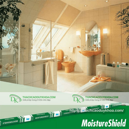 Tấm thạch cao Knauf Moistshield chống ẩm tốt